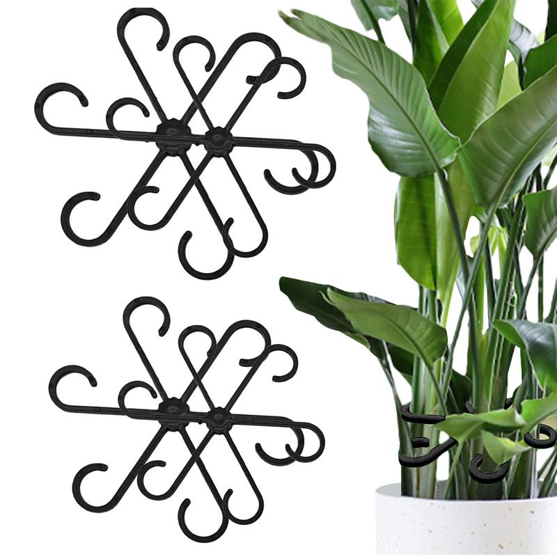 Variegated Monstera Node - Clips de Support pour plantes grimpantes,