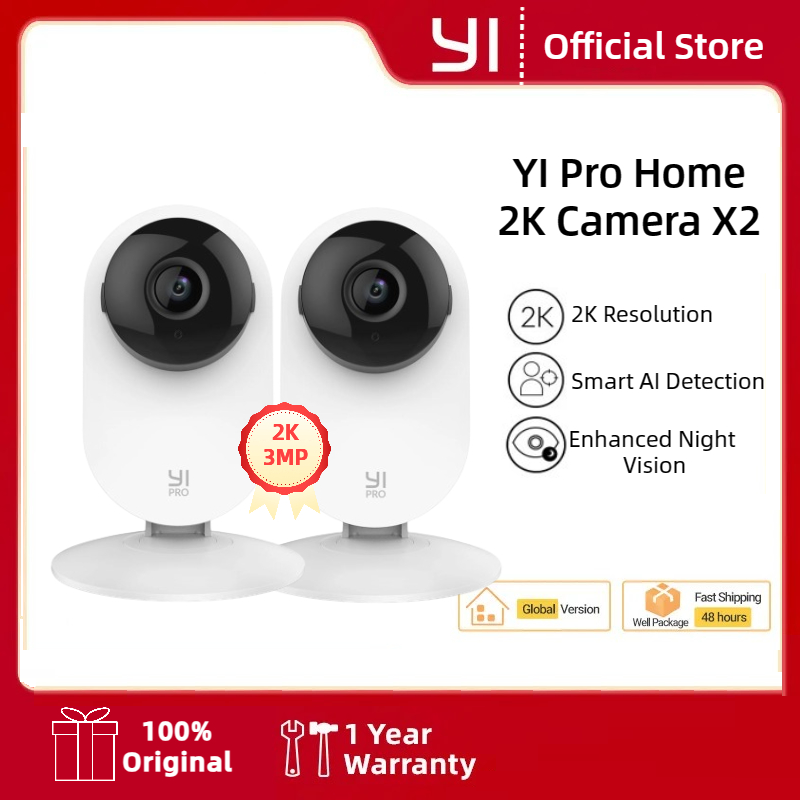 Eufy Camera E220 - YI 2K 3MP caméras 2/4Pack système