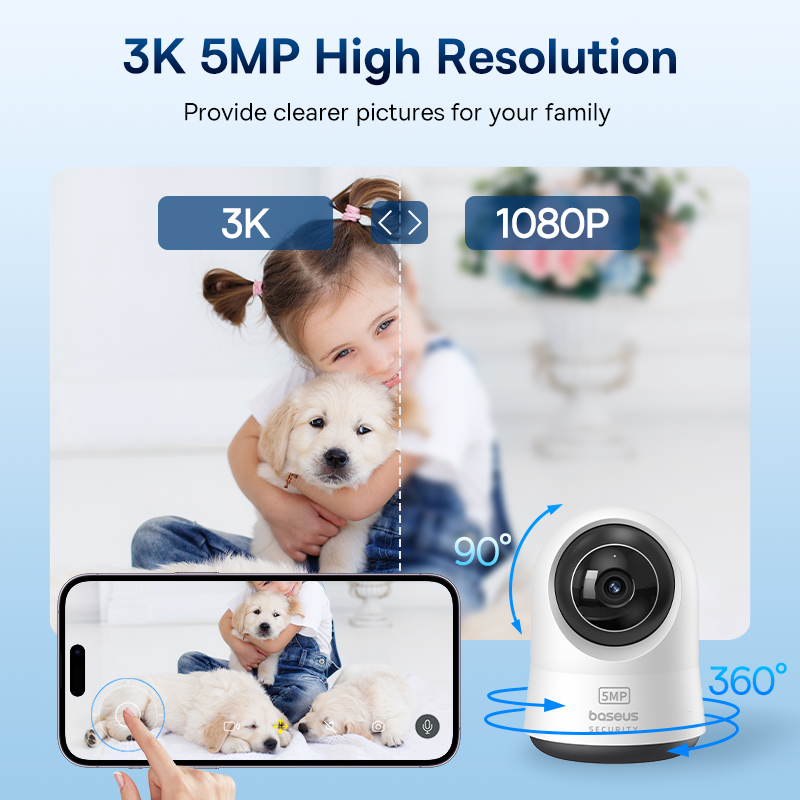 Baseus Mini caméra de surveill - Eufy Camera E220 avis et prix