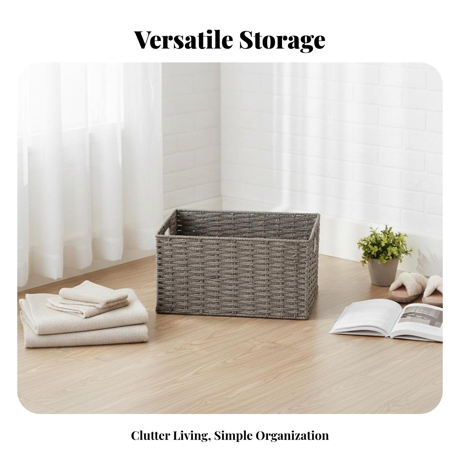 Conteneur de rangement tissé,  - Is Plant Parent Free To Use avis et prix