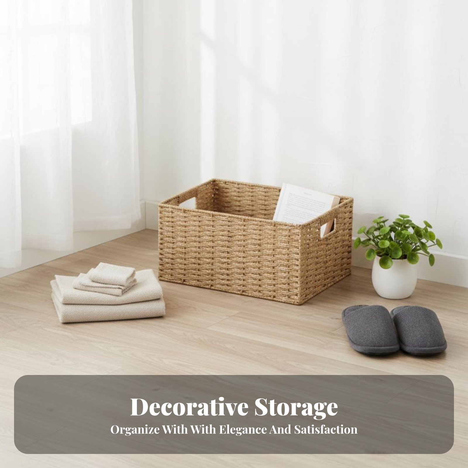 Conteneur de rangement tissé,  - Is Plant Parent Free To Use avis et prix