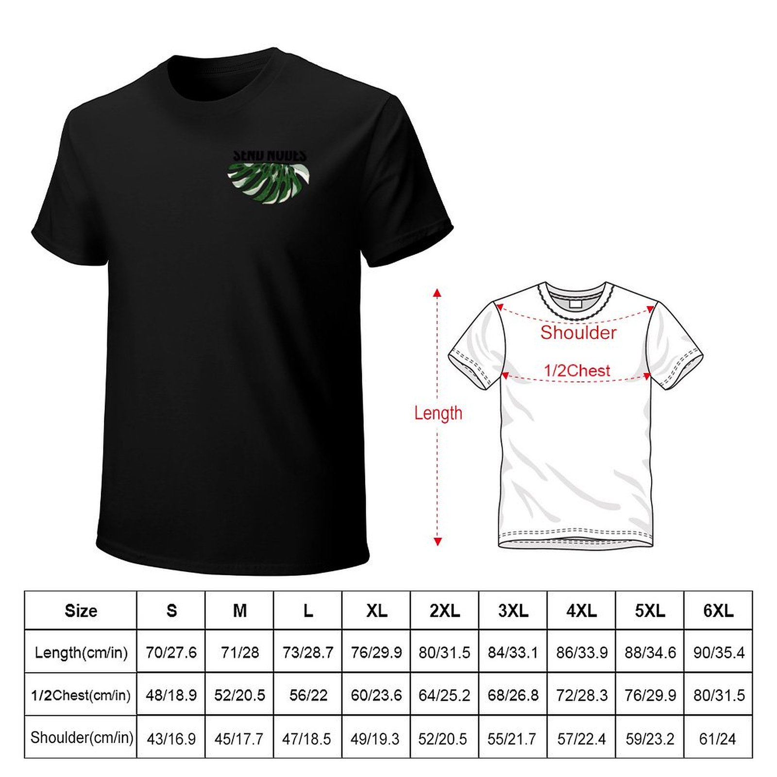 T-shirt Send Nodes - Variegate - Variegated Monstera Node avis et prix